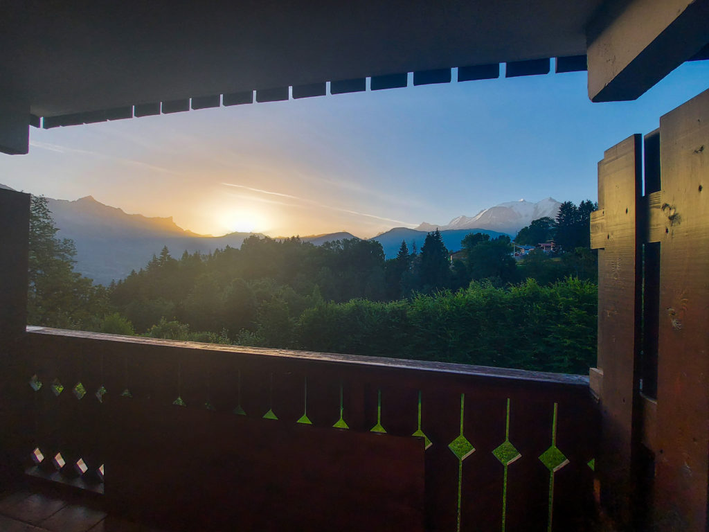 Combloux – Balcon vue Mont Blanc